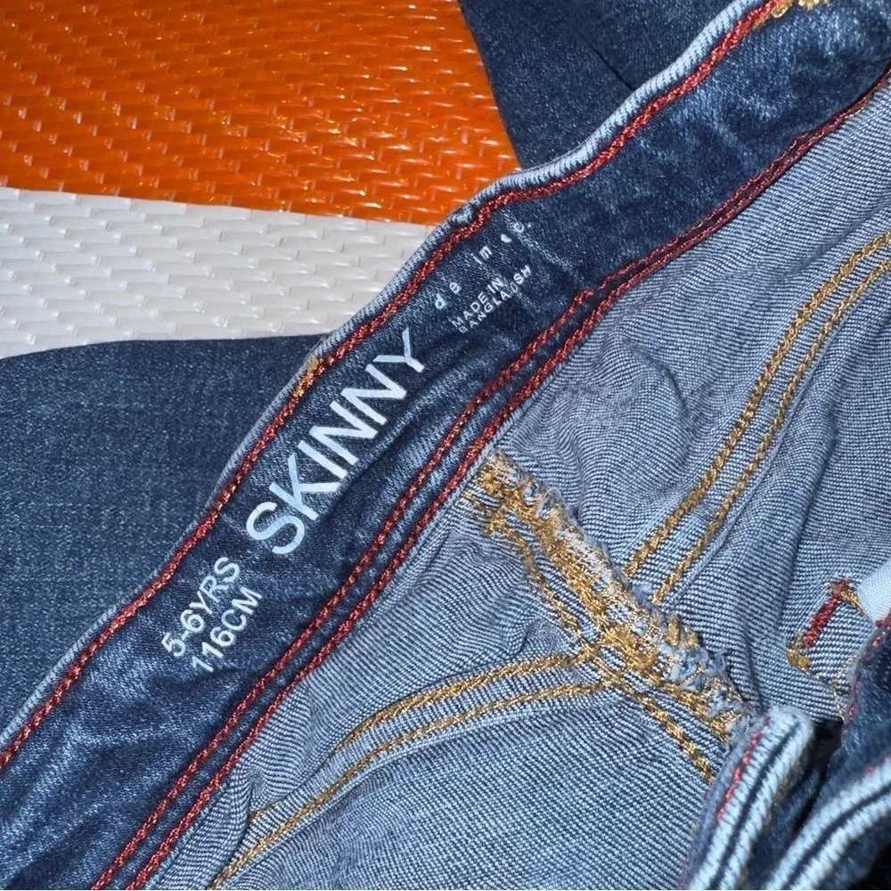 Denim Co Boys Blue Denim‎ Skinny Jeans Shorts Size 5-6 Years 116cm
